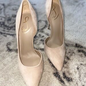 Sam Edelman Nude Pointed Toe Heels